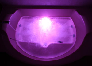 浴槽用水中照明　パープル